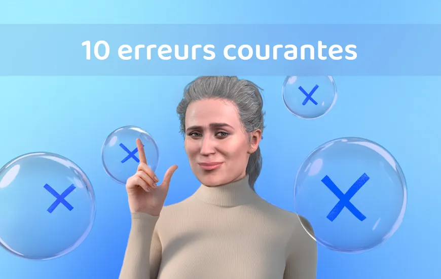 10 erreurs courantes que tu pourrais commettre lorsque tu commences à apprendre l&rsquo;anglais
